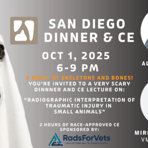 SAN DIEGO |  Radiographic Interpretation of Traumatic Injury in Small Animals (10/1/25)